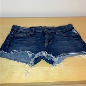 7 for all mankind denim shorts